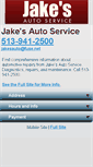 Mobile Screenshot of jakesautomotiveoh.com