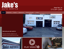 Tablet Screenshot of jakesautomotiveoh.com